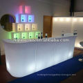 16 colors change PE material LED sofa